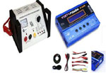 <b>Battery chargers, power suppliers, inverters